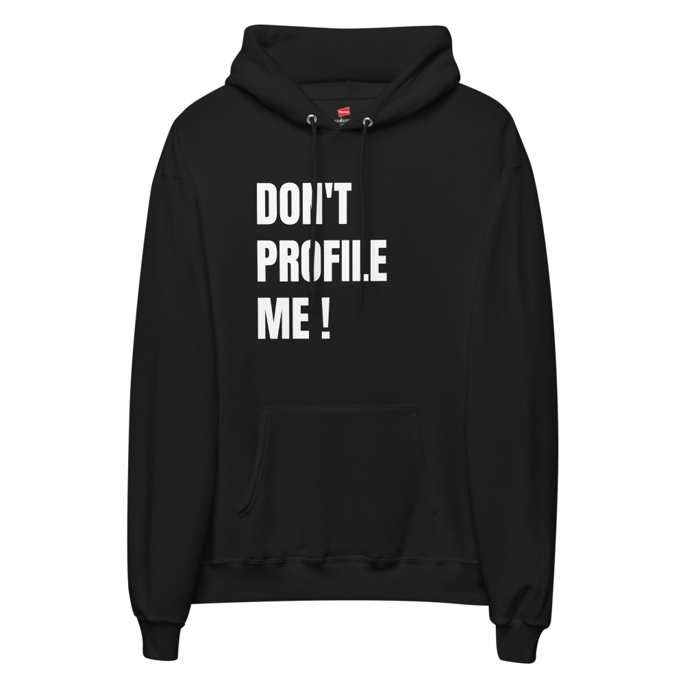 Don't Profile Me Unisex fleece hoodie