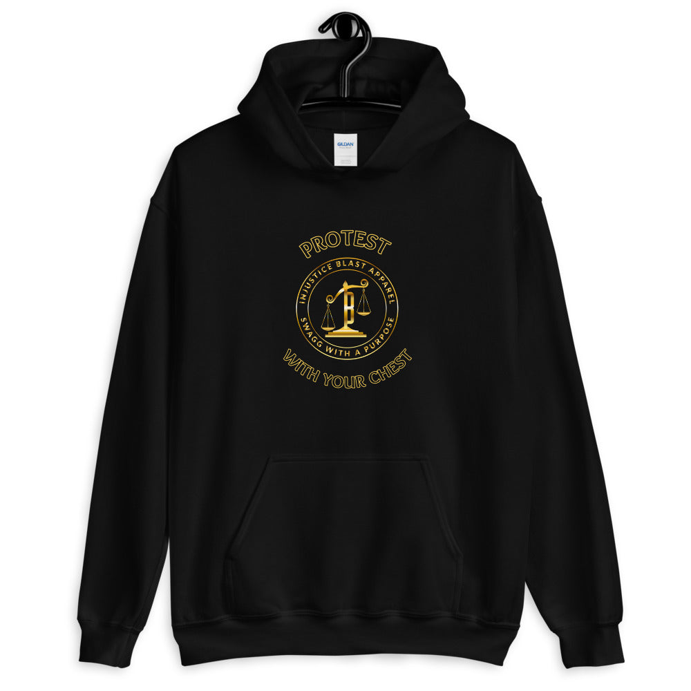 Protest With Your Chest Unisex Hoodie